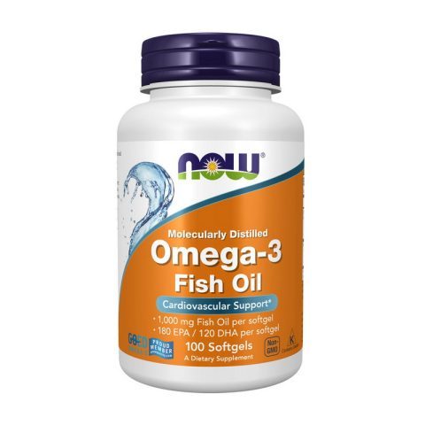 NOW Omega-3 (100 softgels)