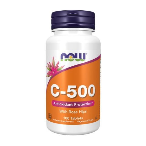 NOW C-500 with Rose Hips (100 tabs)