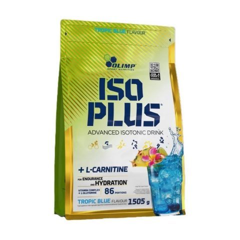 OLIMP Iso Plus + L-Carnitine (1,5 kg, tropic blue)
