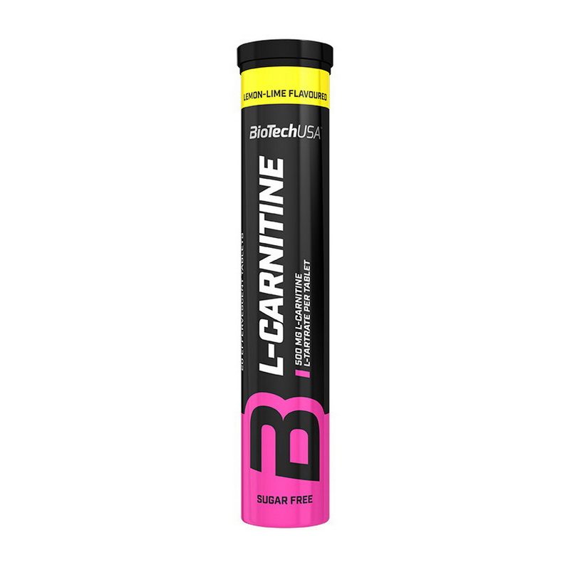 BioTech Effervescent L-Carnitine 500 mg (20 tab, blue raspberry)