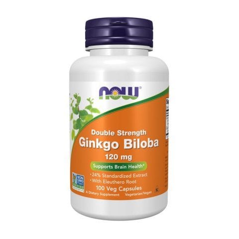 NOW Ginkgo Biloba 120 mg (100 caps)