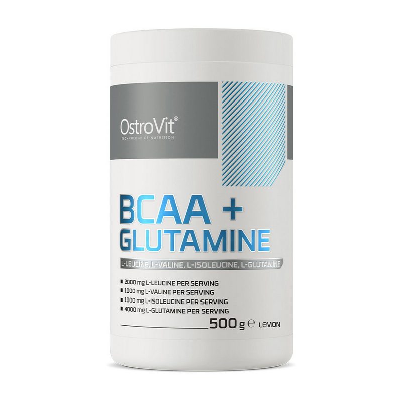 OstroVit BCAA+Glutamine (500 g, orange)