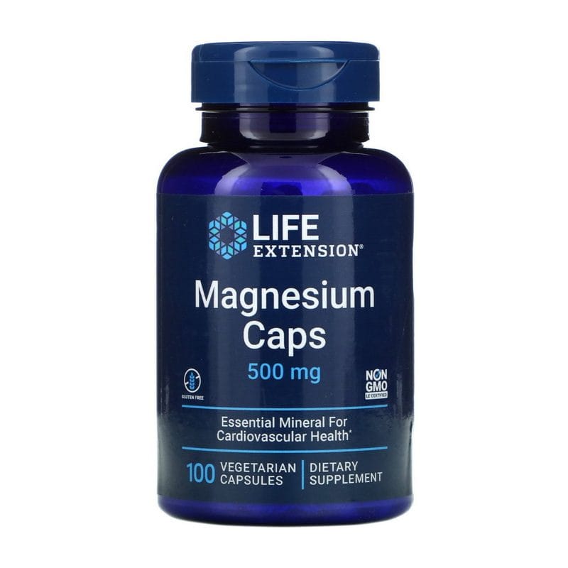 Life Extension Magnesium Caps 500 mg (100 veg caps)