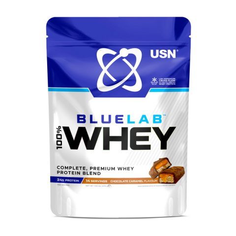 USN Blue Lab 100% Whey (476 g, chocolate caramel)