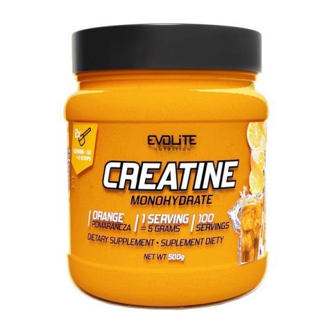 Evolite Nutrition Creatine Monohydrate (500 g, orange)