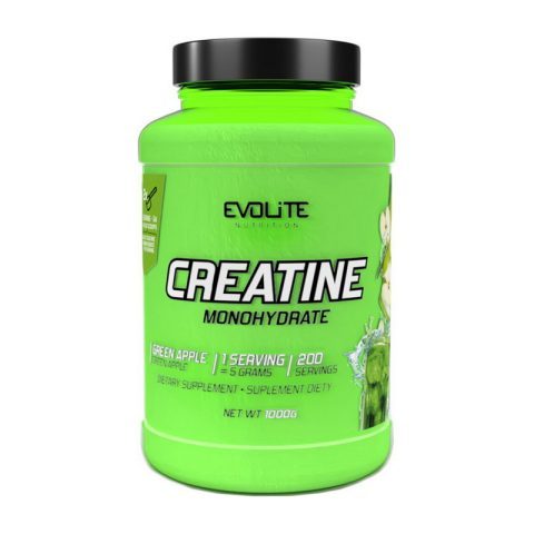 Evolite Nutrition Creatine Monohydrate (1 kg, green apple)