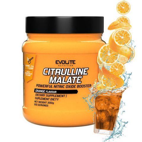 Evolite Nutrition Citrulline Malate (300 g, orange)