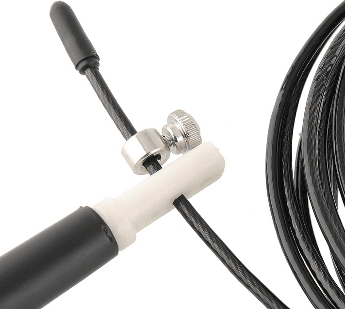 Скакалка швидкісна Power System PS-4033 Crossfit Jump Rope Black (2,8m.)