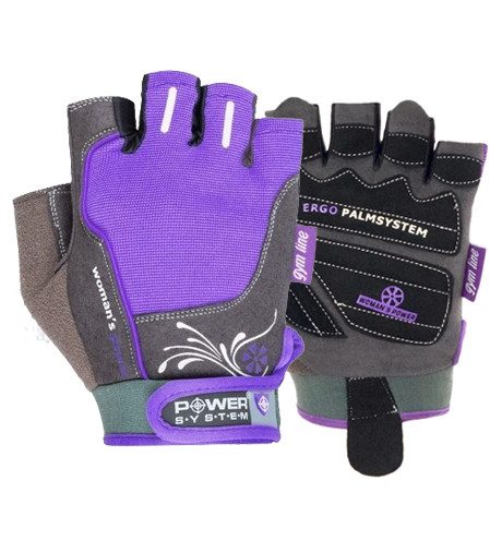 Рукавички для фітнесу Power System PS-2570 Woman’s Power жіночі Purple M