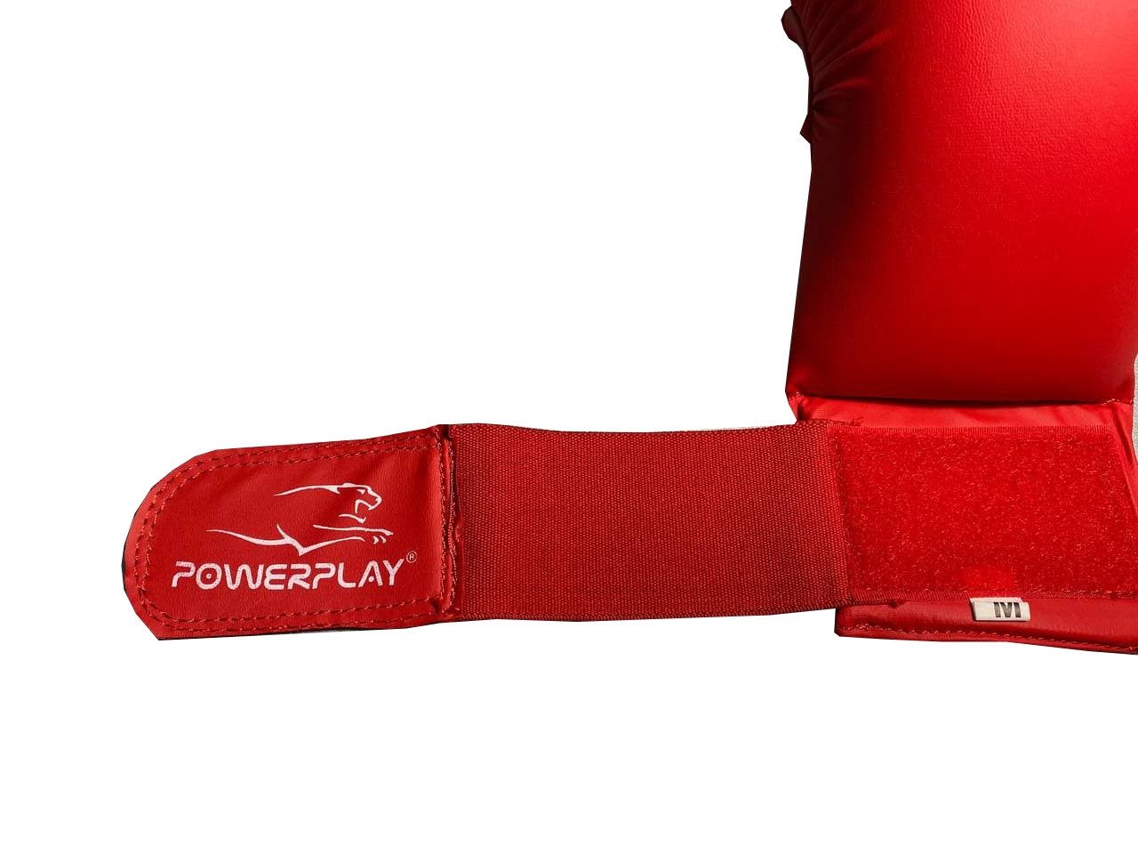 Рукавиці для карате PowerPlay 3027 Червоні L