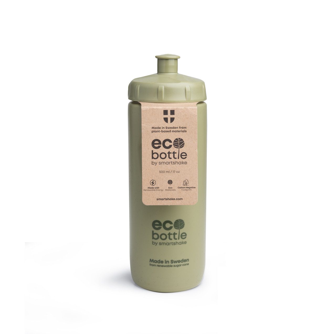 Пляшка для води Smartshake EcoBottle Squee 500ml Dusky Green