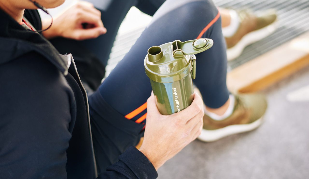 Шейкер спортивний SmartShake Original2GO One 800ml Army Green