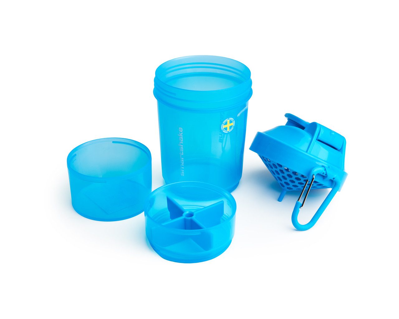 Шейкер спортивний SmartShake Original2GO 600ml Neon Blue