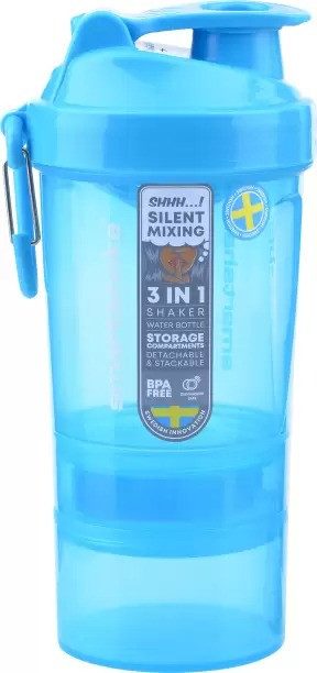 Шейкер спортивний SmartShake Original2GO 600ml Neon Blue