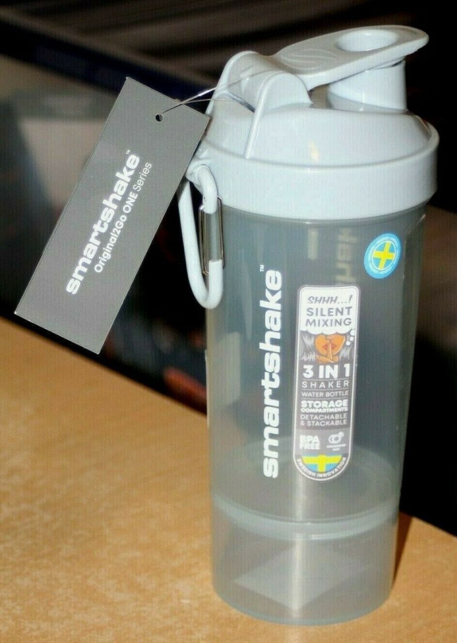 Шейкер спортивний SmartShake Original2GO One 800ml Mist Gray