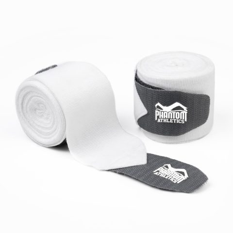 Бинти для боксу Phantom Impact White 250cm. (2.5м.)