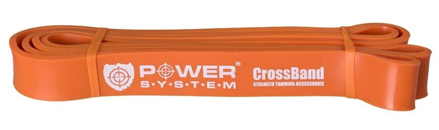 Еспандер-петля (гумка для фітнесу і кроссфіту) Power System PS-4052 CrossFit Level 2 Orange (опір 10-35 кг)