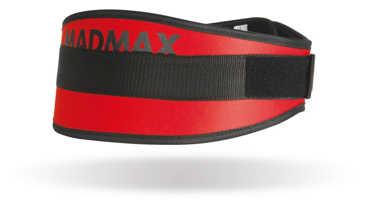 Пояс для важкої атлетики MadMax MFB-421 Simply the Best неопреновий Red XS