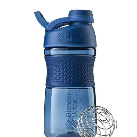 Шейкер спортивний (пляшка) BlenderBottle SportMixer Twist 20oz/590ml Navy (Original)