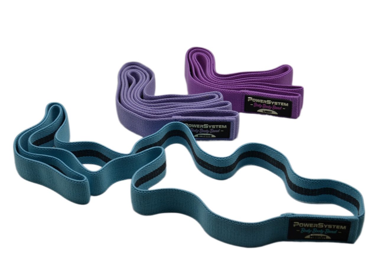 Набір тканевих гумок Power System PS-4129 Booty Band Set Long 3шт.