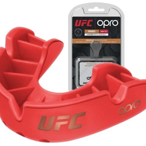 Капа OPRO Bronze UFC дитяча (вік до 10) Red (ufc.102513002)