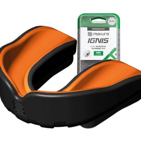 Капа MAKURA Ignis доросла (вік 11+) Black/Orange (art.6017514013)
