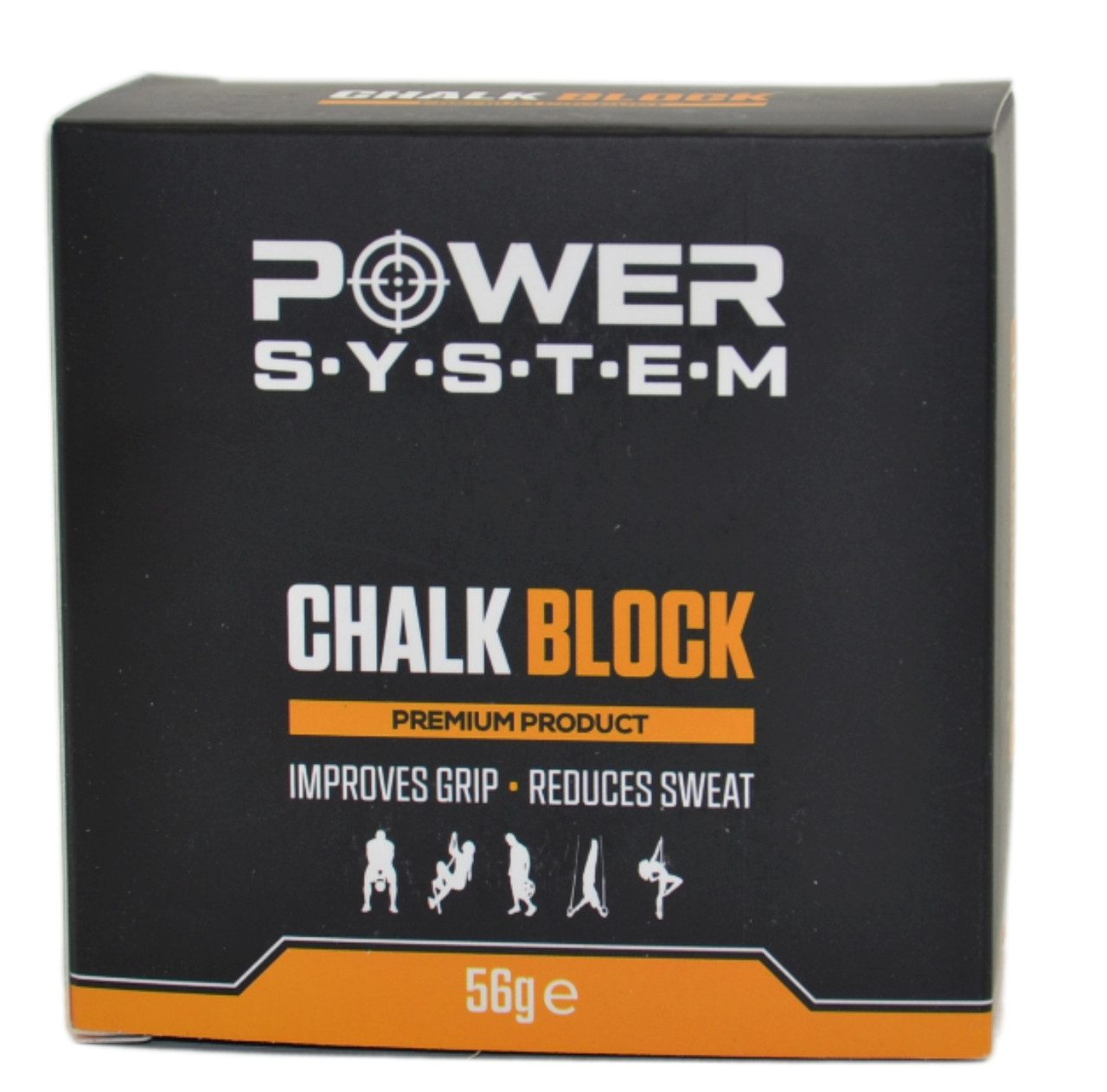 Магнезія-брикет PowerSystem PS-4083 Chalk Block 56 г.