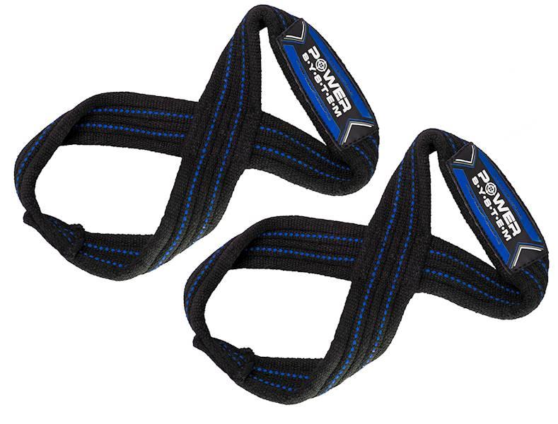 Лямки для тяги (вісмірка) Power System PS-3405 Figure 8 Black/Blue L/XL