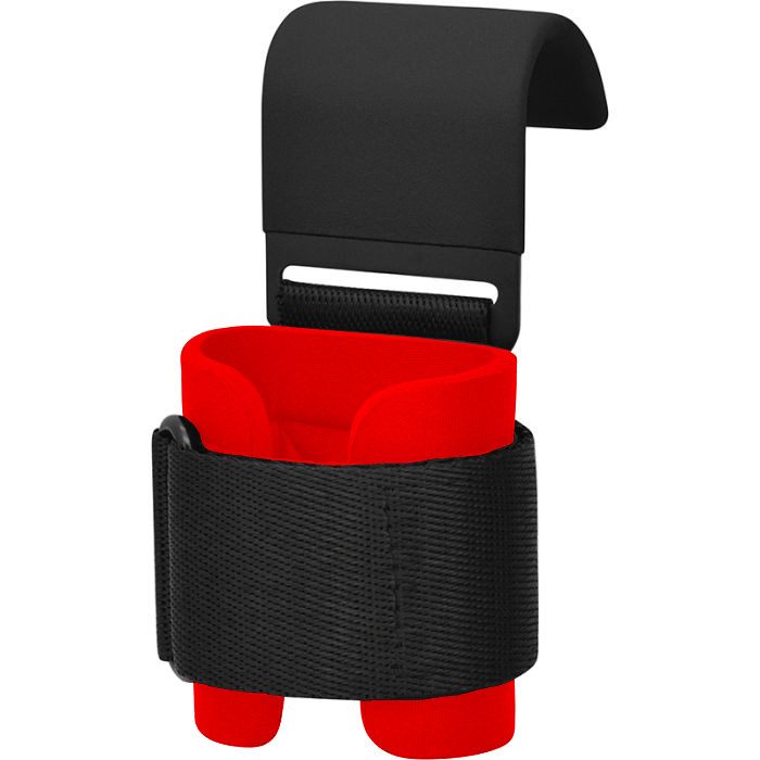 Гаки для тяги на зап’ястя Power System PS-3310 Hardcore Hooks Black/Red