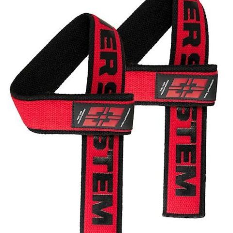 Лямки для тяги Power System PS-3401 Lifting Straps Duplex Black/Red