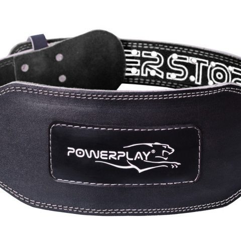 Пояс для важкої атлетики PowerPlay 5053 чорний L