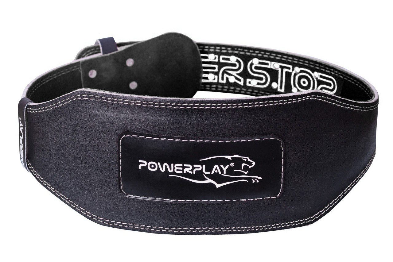 Пояс для важкої атлетики PowerPlay 5053 чорний L