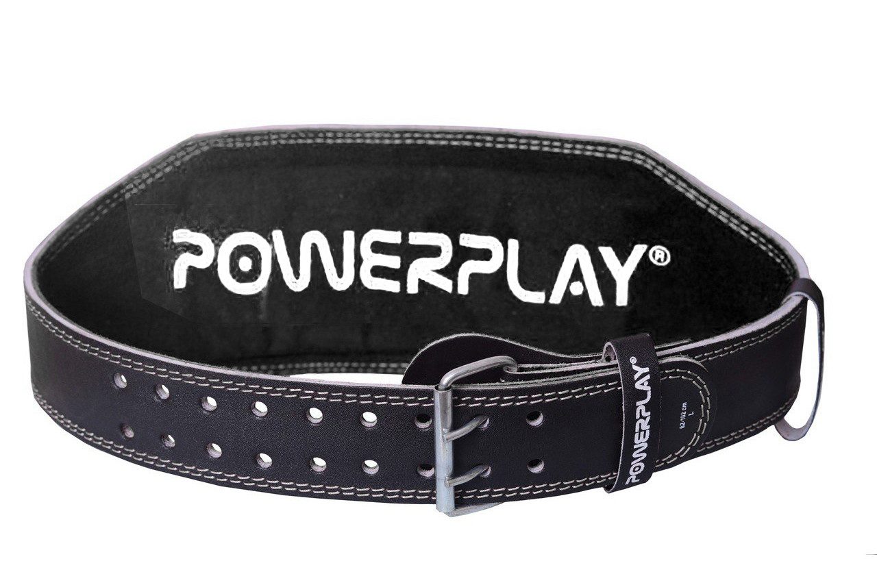 Пояс для важкої атлетики PowerPlay 5053 чорний L