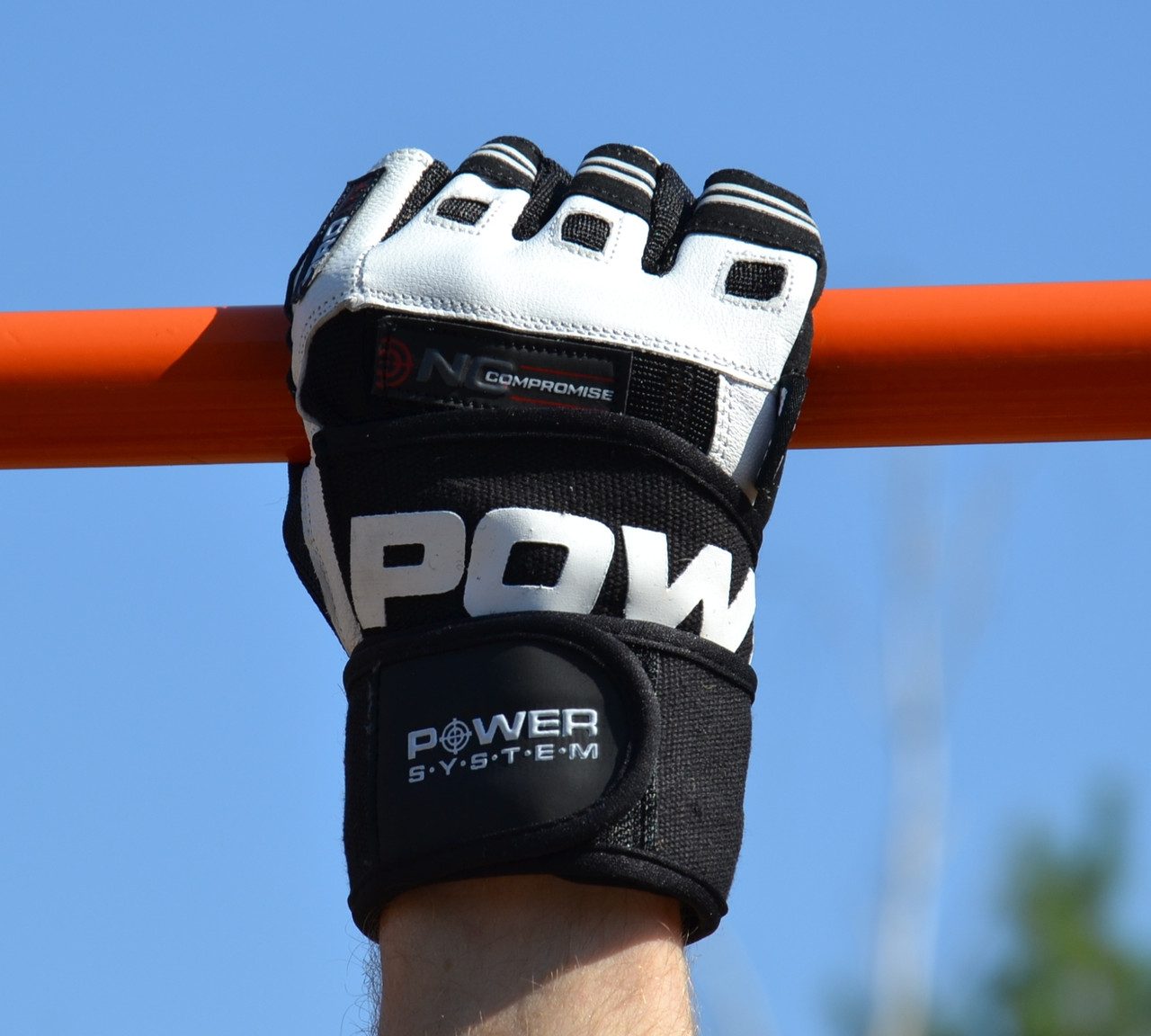 Рукавички для фітнесу Power System PS-2700 No Compromise Black/White XL