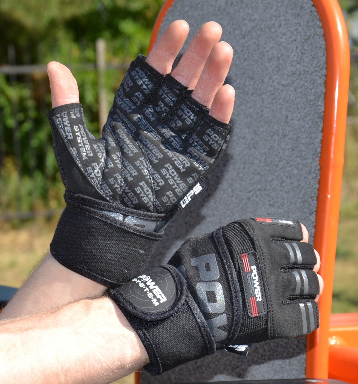 Рукавички для фітнесу Power System PS-2800 Power Grip Black XL