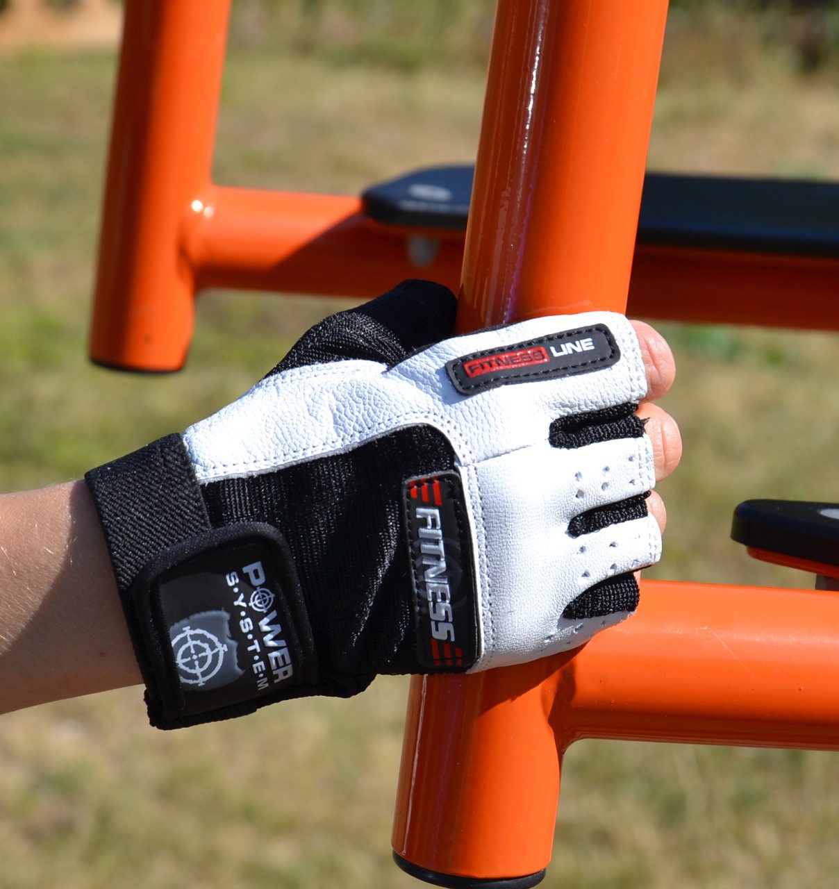 Рукавички для фітнесу Power System PS-2300 Fitness Black/White XXL