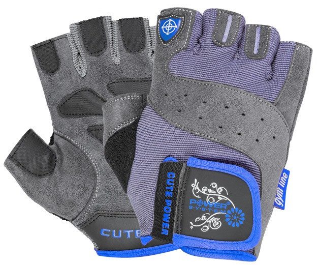 Рукавички для фітнесу Power System PS-2560 Cute Power жіночі Blue S