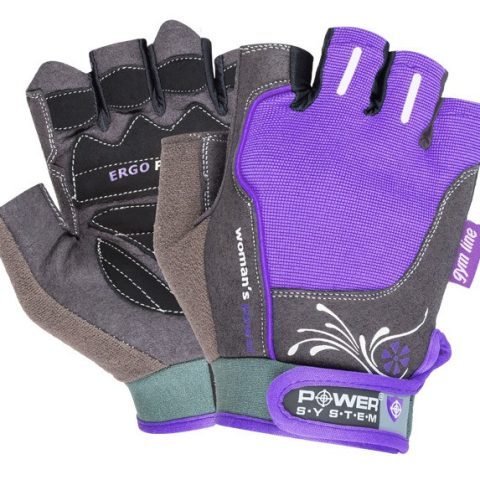 Рукавички для фітнесу Power System PS-2570 Woman’s Power жіночі Purple M