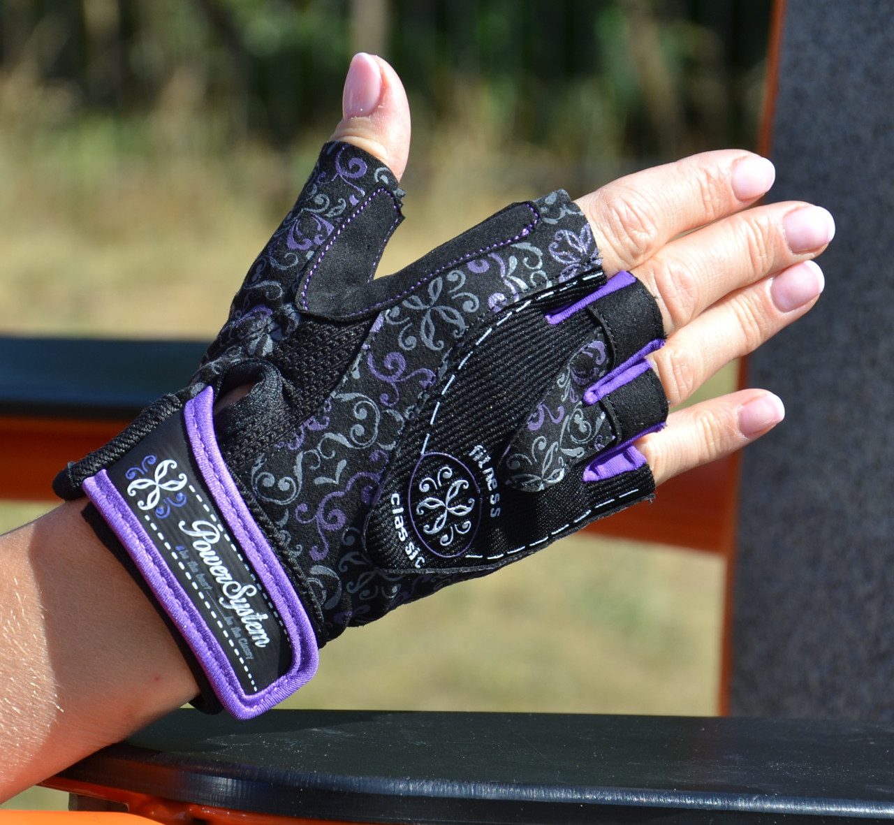 Рукавички для фітнесу Power System PS-2910 Classy Жіночі Purple M