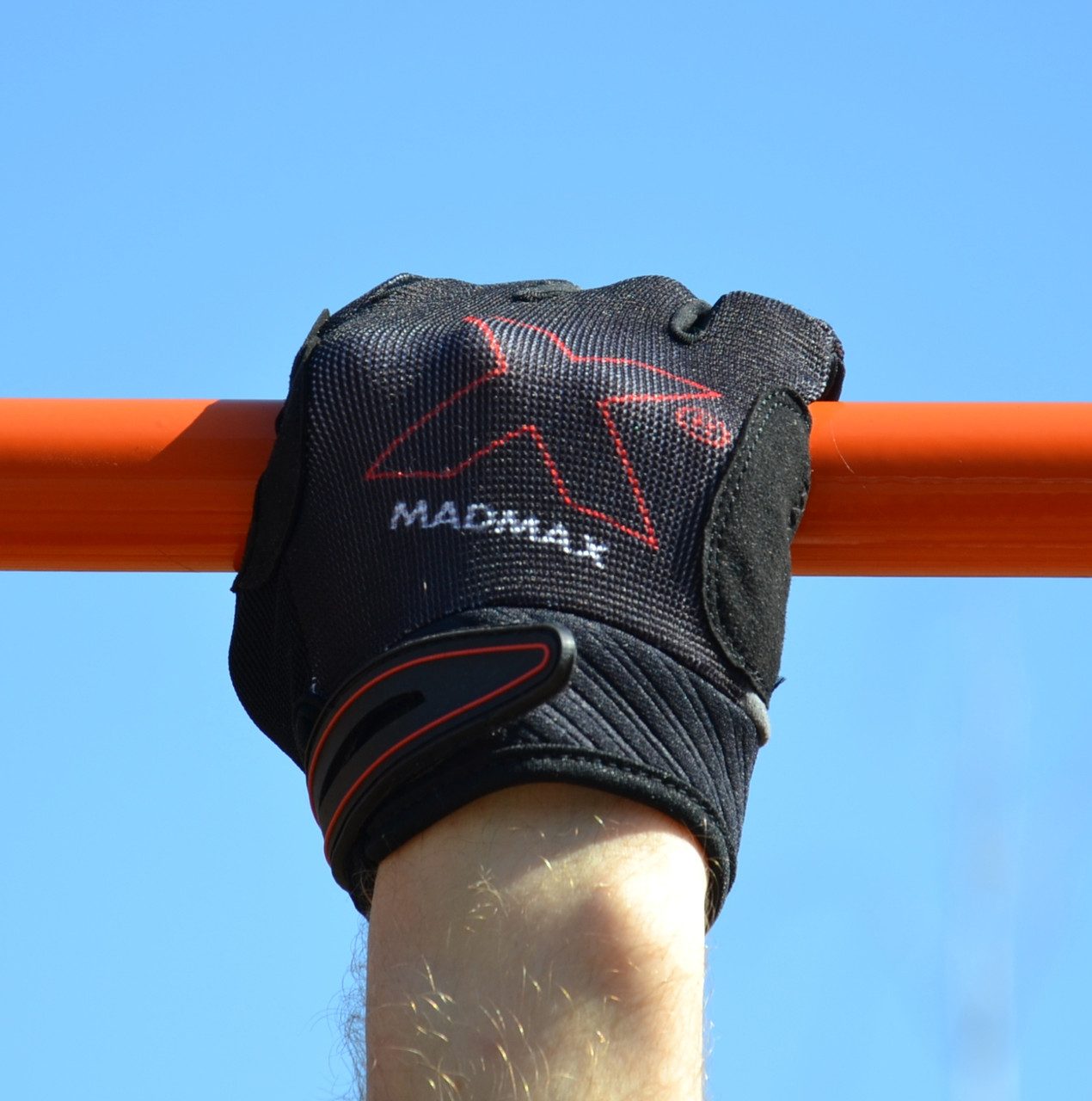 Рукавички для фітнесу MadMax MXG-103 X Gloves Black/Grey XXL