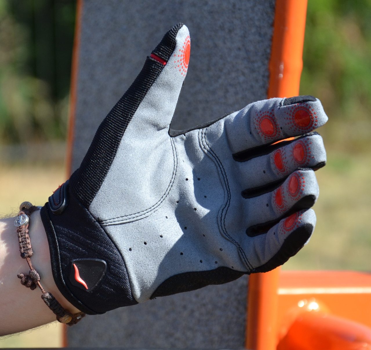 Рукавички для фітнесу MadMax MXG-103 X Gloves Black/Grey XXL