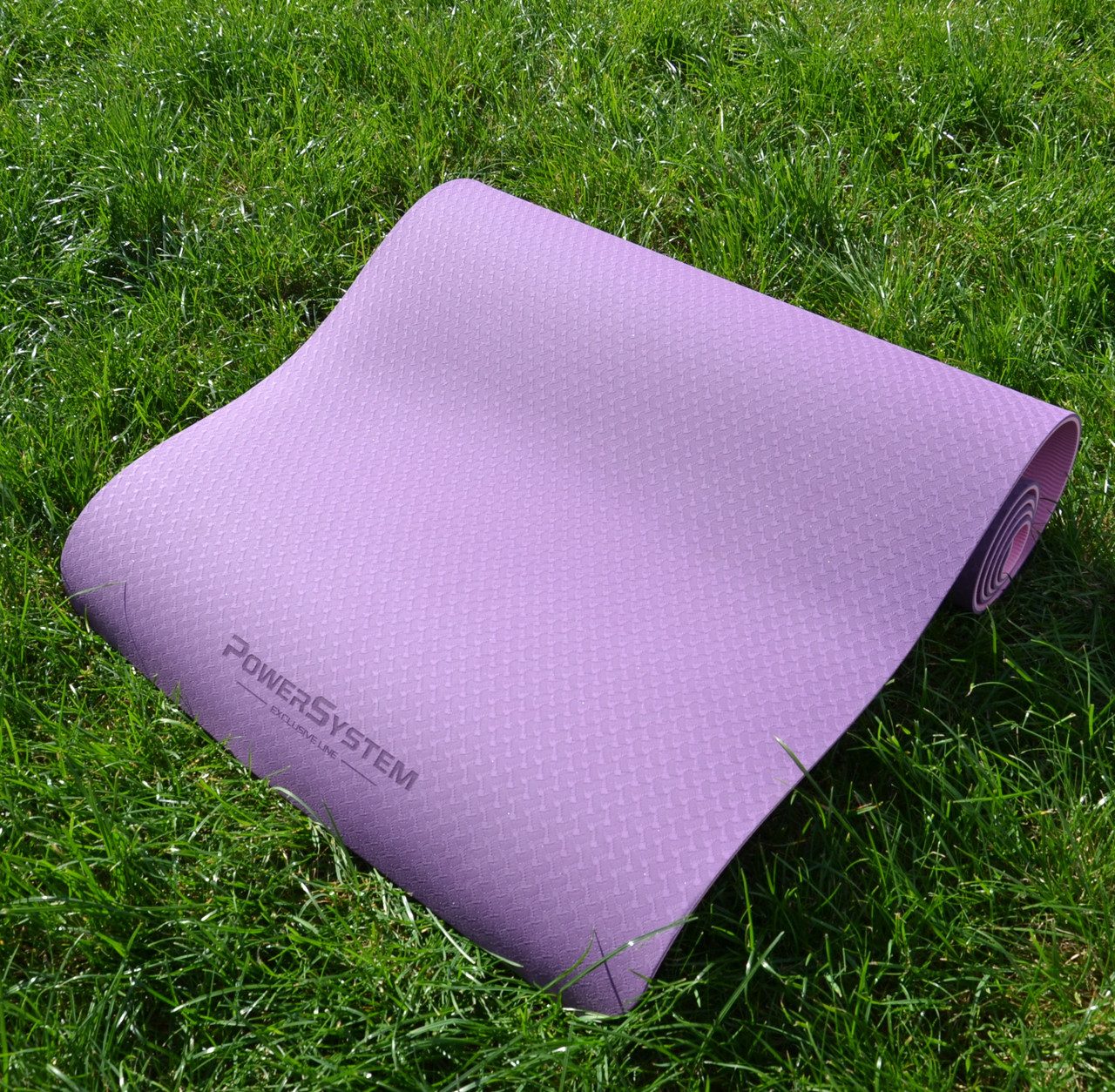 Килимок для йоги та фітнесу Power System PS-4060 TPE Yoga Mat Premium Purple (183х61х0.6)