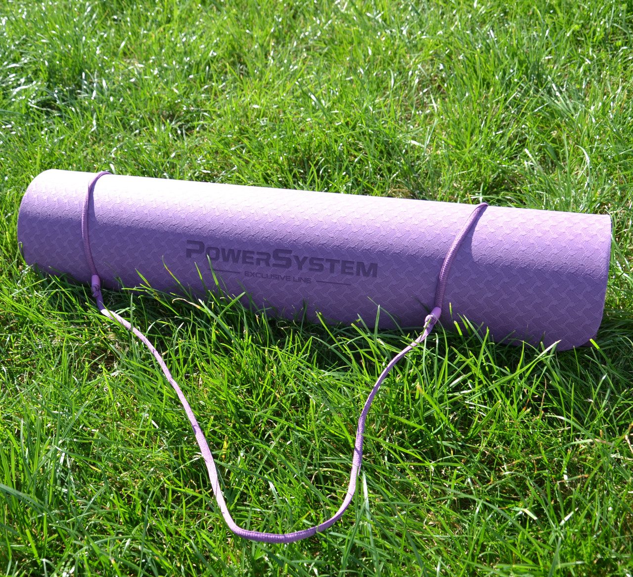 Килимок для йоги та фітнесу Power System PS-4060 TPE Yoga Mat Premium Purple (183х61х0.6)