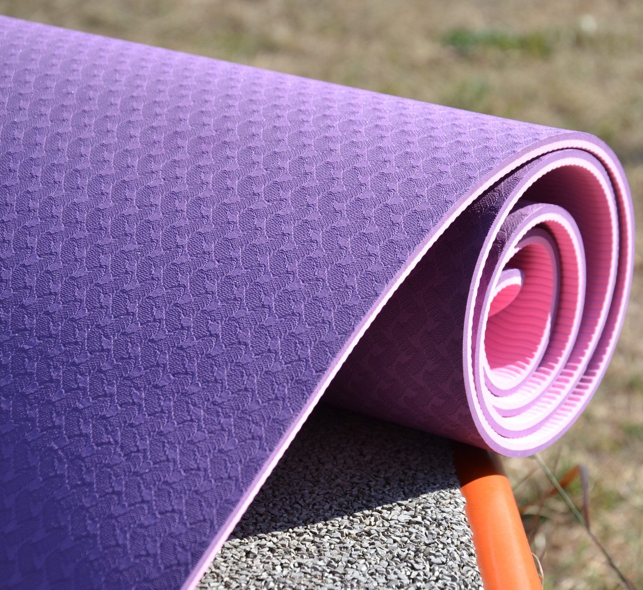 Килимок для йоги та фітнесу Power System PS-4060 TPE Yoga Mat Premium Purple (183х61х0.6)
