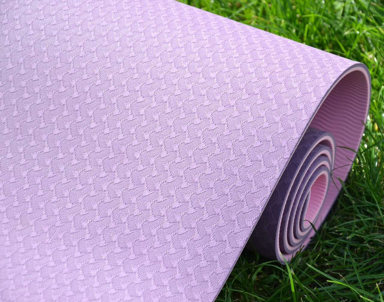 Килимок для йоги та фітнесу Power System PS-4060 TPE Yoga Mat Premium Purple (183х61х0.6)