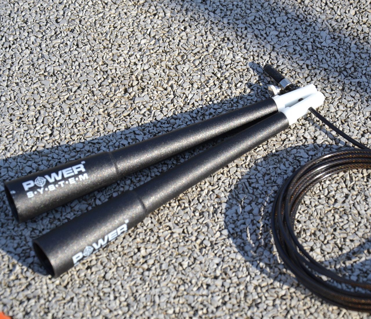 Скакалка швидкісна Power System PS-4033 Crossfit Jump Rope Black (2,8m.)