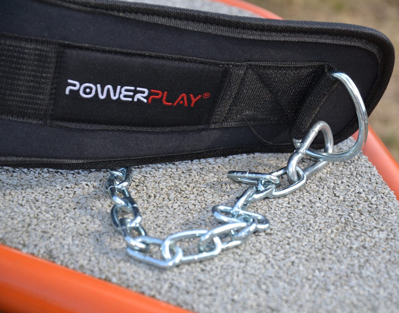 Пояс для обтяжень з ланцюгом PowerPlay 3095 неопреновий Чорний