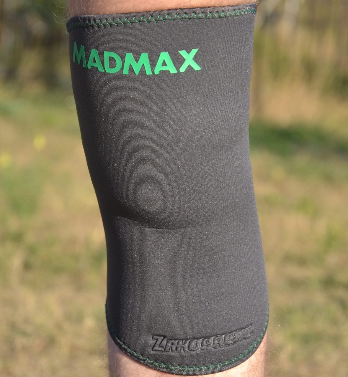 Наколінник MadMax MFA-294 Zahoprene Knee Support Dark Grey/Green S