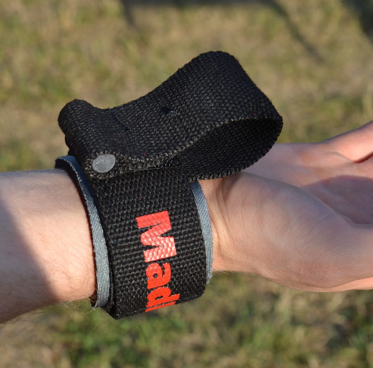 Лямки для тяги MadMax MFA-332 PWR Straps+ Black/Grey/Red
