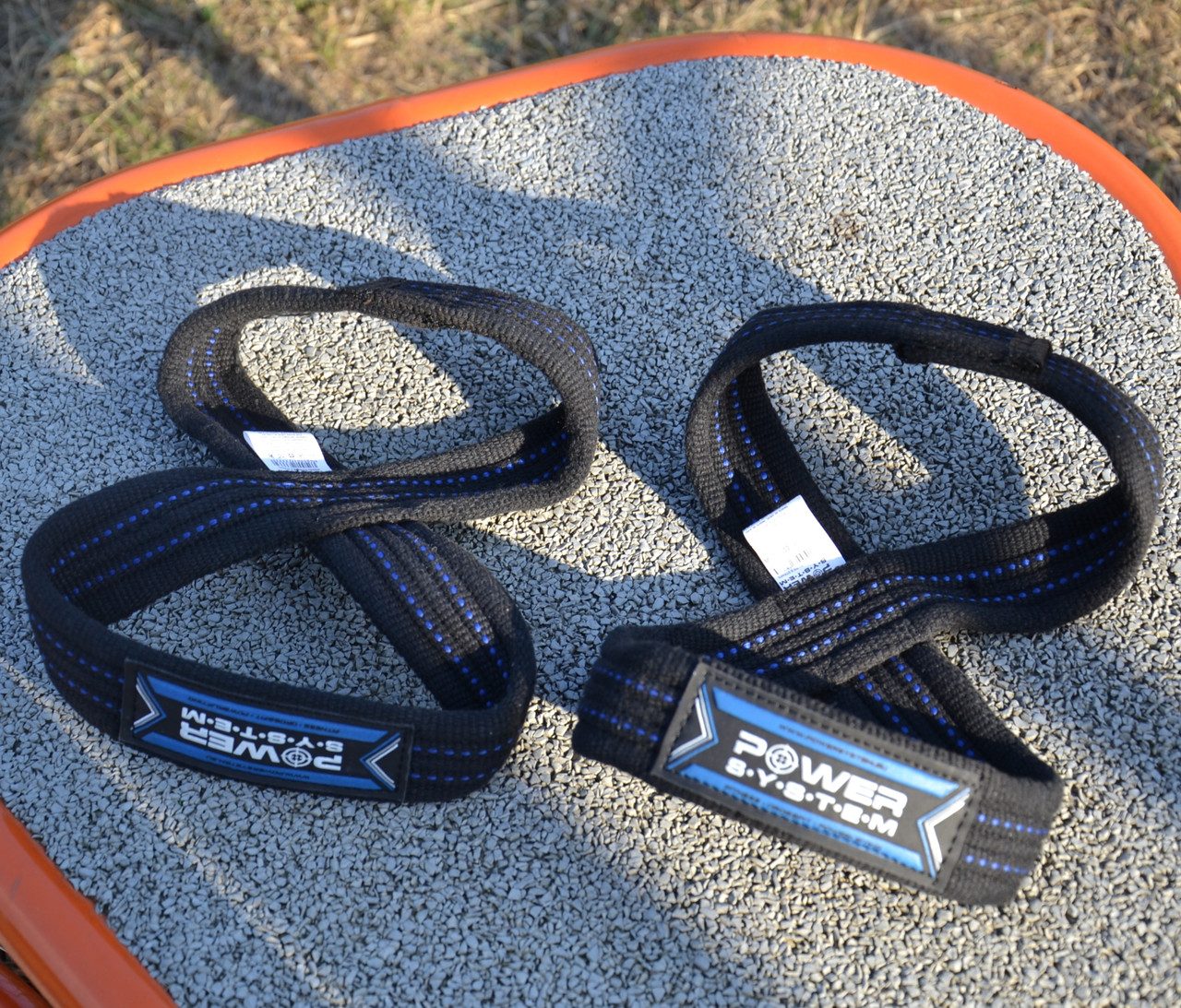 Лямки для тяги (вісмірка) Power System PS-3405 Figure 8 Black/Blue L/XL